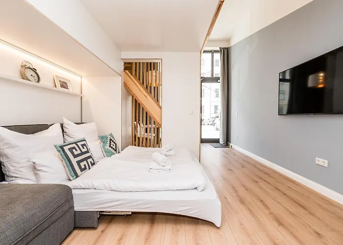 Apartamento Stylish New Cube Loft By Berlin-wall-apartments *